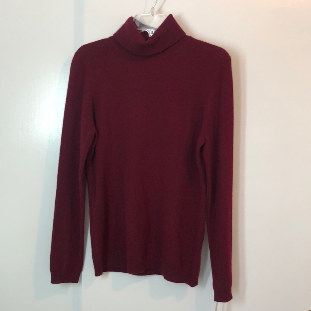 Cashmere Charter Club title neck sweater